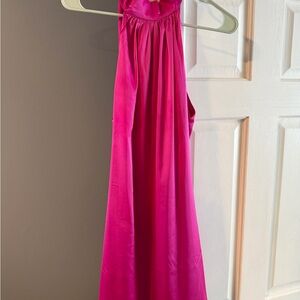 Chic Fuchsia Mini Dress